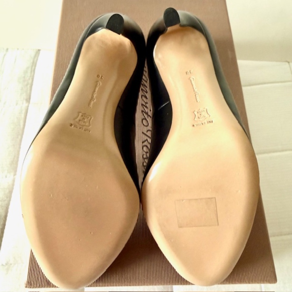 NWT Gianvioto Rossi for Altuzarra Navy pump size 38 - Picture 5 of 13